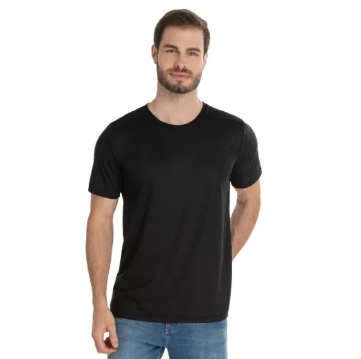 Camiseta Básica de Algodão